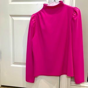 Worn once. Pink Ann Taylor blouse. Size medium.